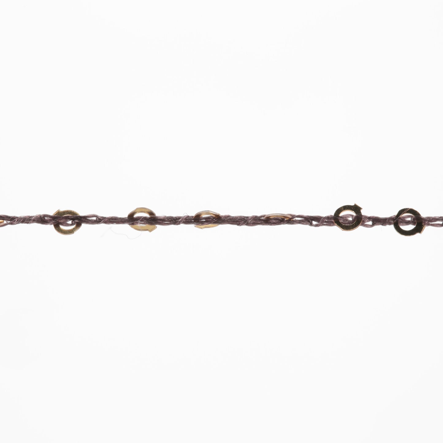 Paillettes by Lang Yarn - Brown with Gold (68)