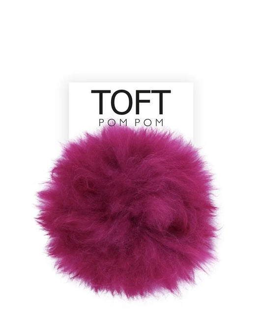 Toft Alpaca Pom Pom - Magenta