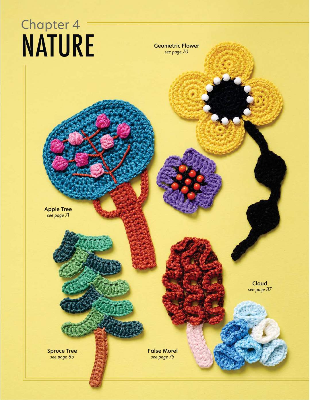 Cozy Crochet Motifs -  75 Playful Motifs with a Modern Retro Style by by Tuija Heikkinen