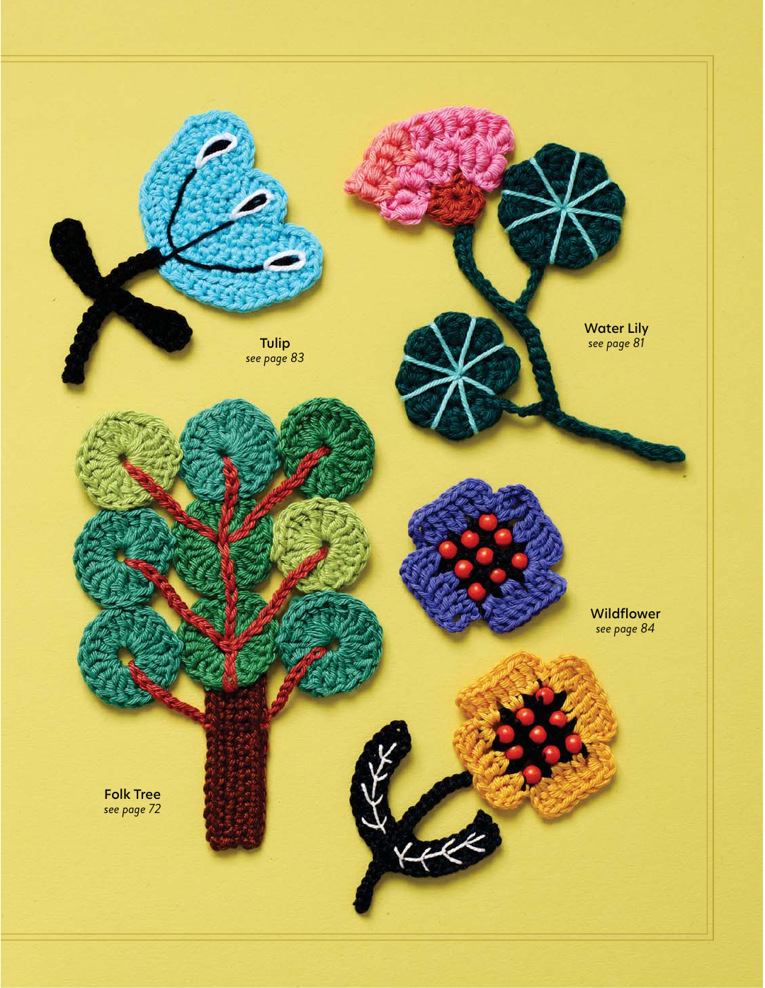 Cozy Crochet Motifs -  75 Playful Motifs with a Modern Retro Style by by Tuija Heikkinen
