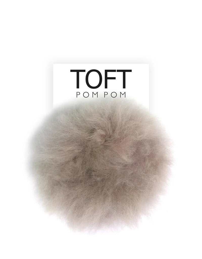Toft Alpaca Pom Pom - Stone