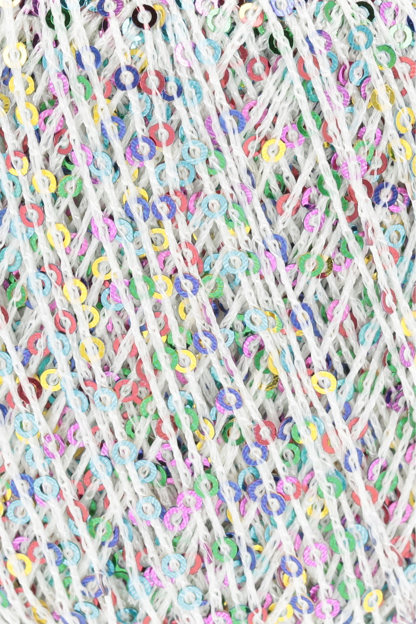 Paillettes by Lang Yarn - White Multi (101)